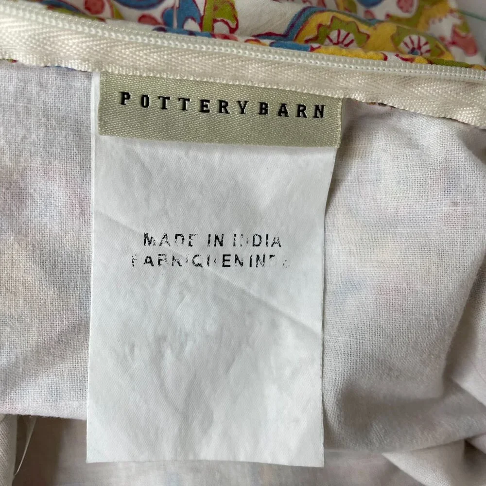 Pottery Barn Cotton Pillow Sham